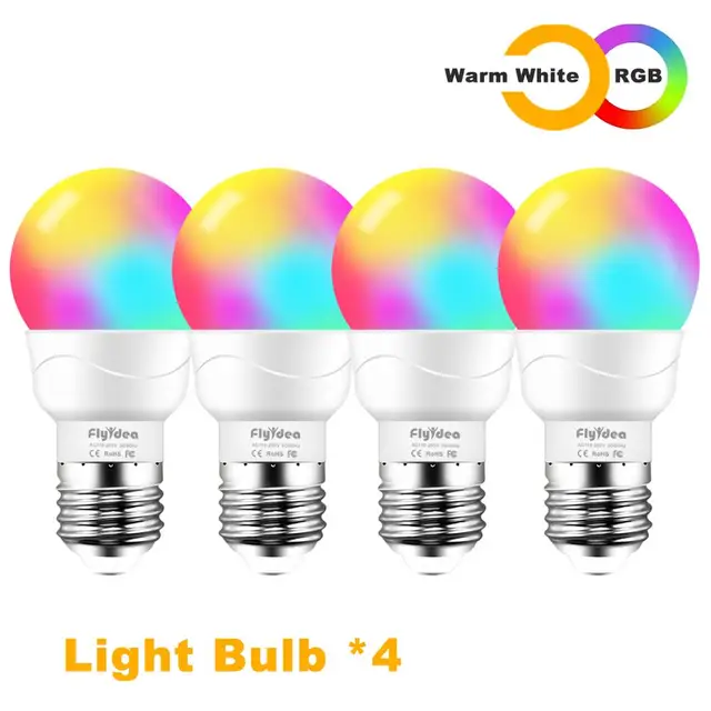 e14 led light bulb magic rgb smart lighting lamp color change dimmable with ir remote controller smart bulb e27 ac85 265v led bulbs tubes aliexpress