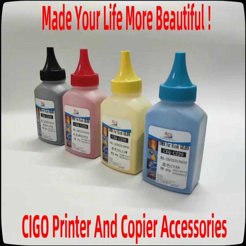Для Ricoh Aficio SP C311N C312DN C320DN C310 C311 C312 C320 DN Printer Цвет тонер для SPC 311 312 320 бутылка тонера |