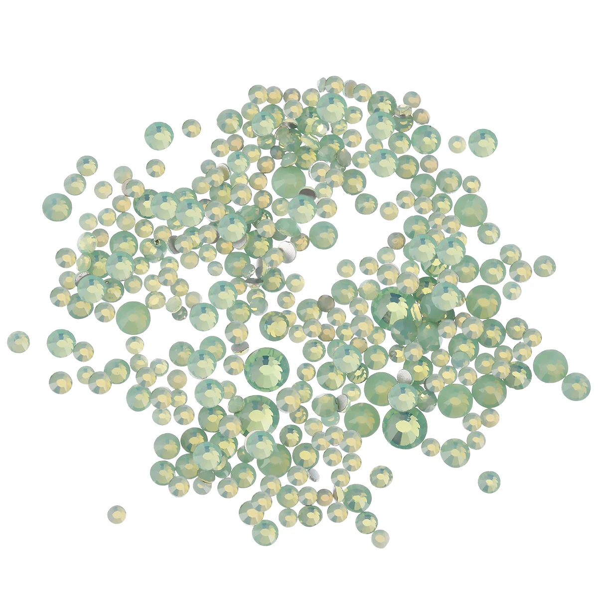 4 Colors Choosen 3D Nail Art Decorations Crystals DIY Nail Art Opal Jelly Pink White Flat Bottom Nail Rhinestones Nail Ornament