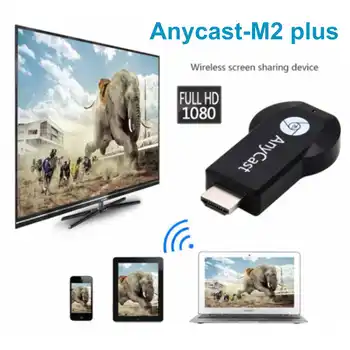 

M2 Plus AnyCast TV Stick Wireless WiFi Display Dongle Receiver 1080P HD Interface TV Stick DLNA Airplay Miracast for IOS Android