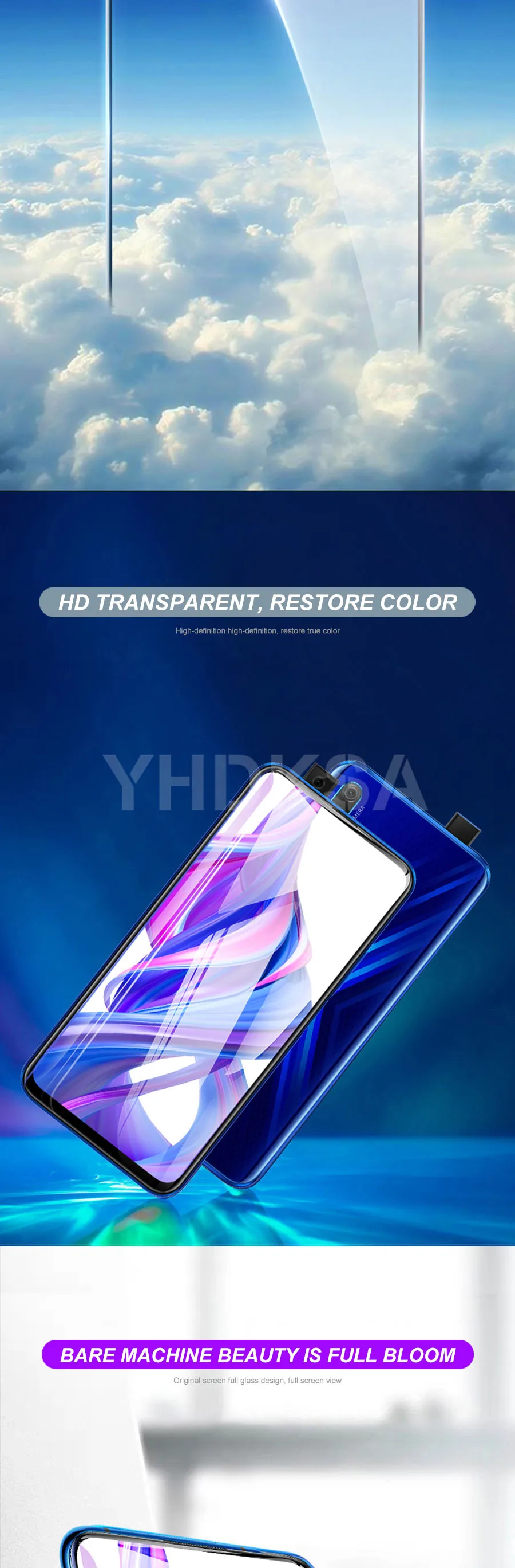 9D защитный Стекло для huawei Honor 20 Lite 20S 8X9X8 S 8A 8C 9i 10i 20i V20 V10 Экран протектор чехол с пленкой из закаленного стекла