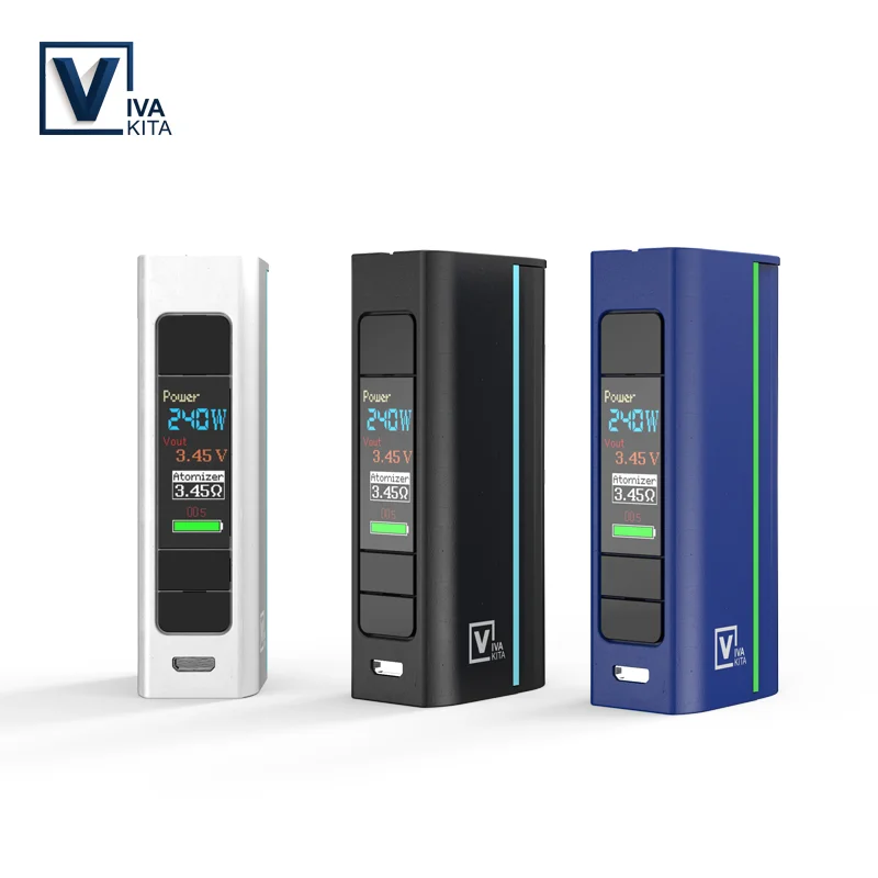 

GIFT Tank! Vape Mod Electronic Cigarette Move Grand TC 80W Box Mod Fit Atomizer 510 Thread 18650 Battery (Without Battery)
