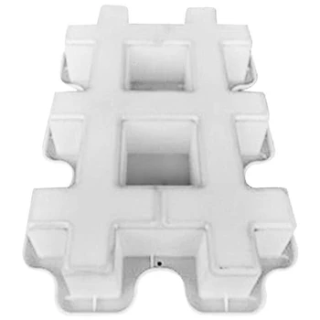 

Maker Reusable Concrete Path Maker Molds Garden DIY Path Maker Pavement Mold Concrete Stone Road Cement Brick Mold