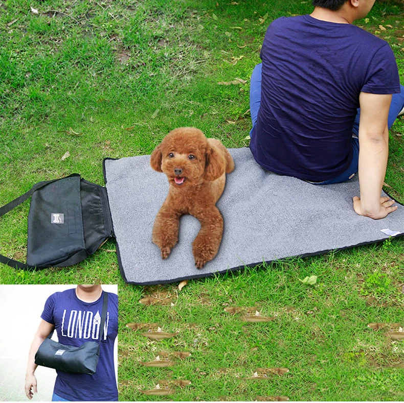 Petshy теплая переносная кровать для домашних животных для собак, кошек, одеяло, коврик из овечьей шерсти, кашемира, для щенков, кошек, коврик для сна, подушка, водонепроницаемый коврик для домашних собак, диван