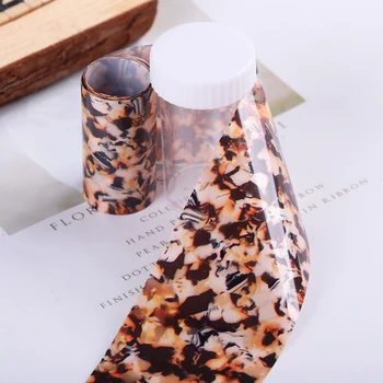 

Nail Foils Marble Series Foils Laser Nail Art Transfer Sticker Paper Black Sliver Decals Bright DIY Design Decoration Nail Art