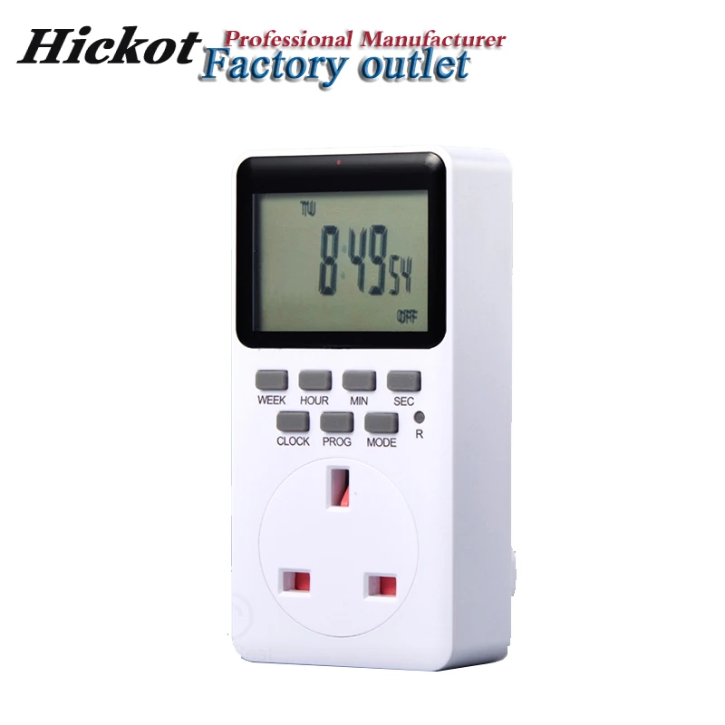 Timer Switch Intelligent Socket Automatic ON and OFF Timer Socket