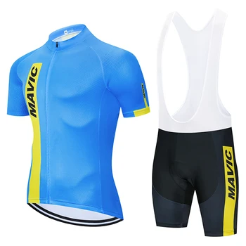 

Mavic 2019 Pro Team Cycling Clothing /Road Bike Wear Racing Clothes Quick Dry Men's Cycling Jersey Set Ropa Ciclismo Maillot