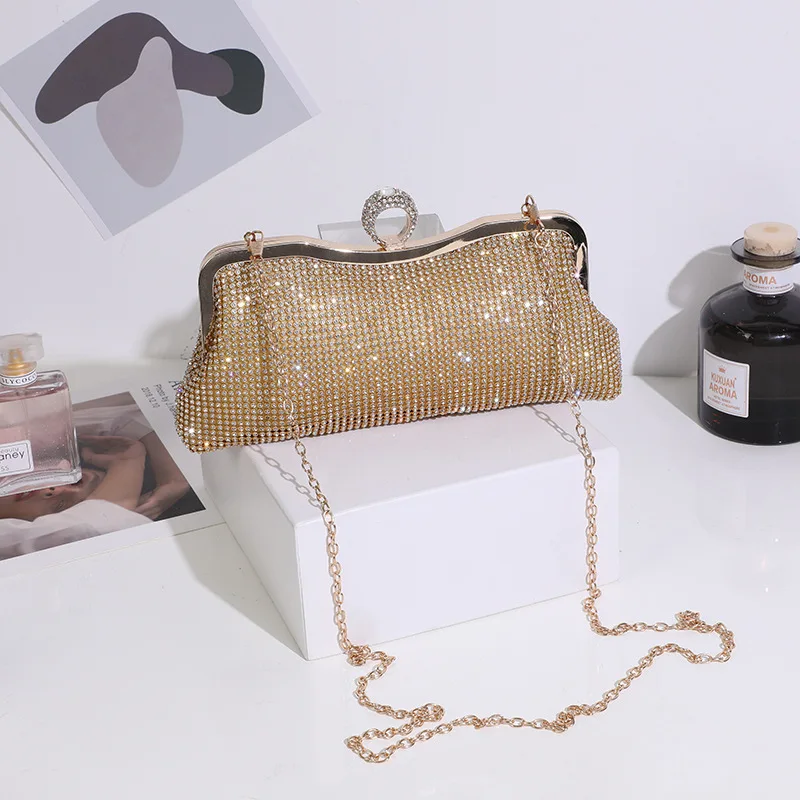 Socialite Celebrities Women Clutch Fashion Diamond Evening Diana Bags Bling Wedding Party Shining Lady Purse Banquet Dinner Bag |