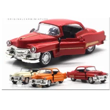 

1:36 Scale Classic Simulation Retro Vintage Car Toy Pull Back Alloy Model Vehicle With Light And Sound Collection For Children