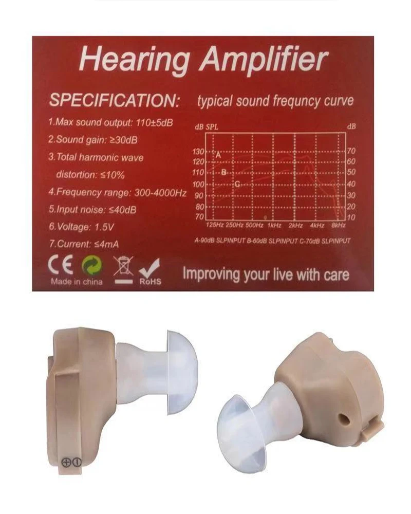 09H Hearing Aid Invisible Ear Hearing Aids Sound Amplifier Hearing Aids