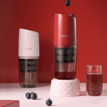 Портативная Мини соковыжималка медленная соковыжималка смешивание фруктов машина с фильтром из нержавеющей стали для путешествий электрическая соковыжималка чашка