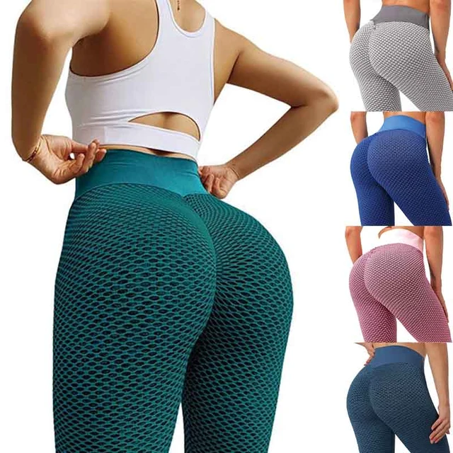 FITTOO Leggings Push Up Mujer Mallas Pantalones Deportivos Alta Cintura  Elásticos Yoga Fitness Negro S - Gimnasia Artística