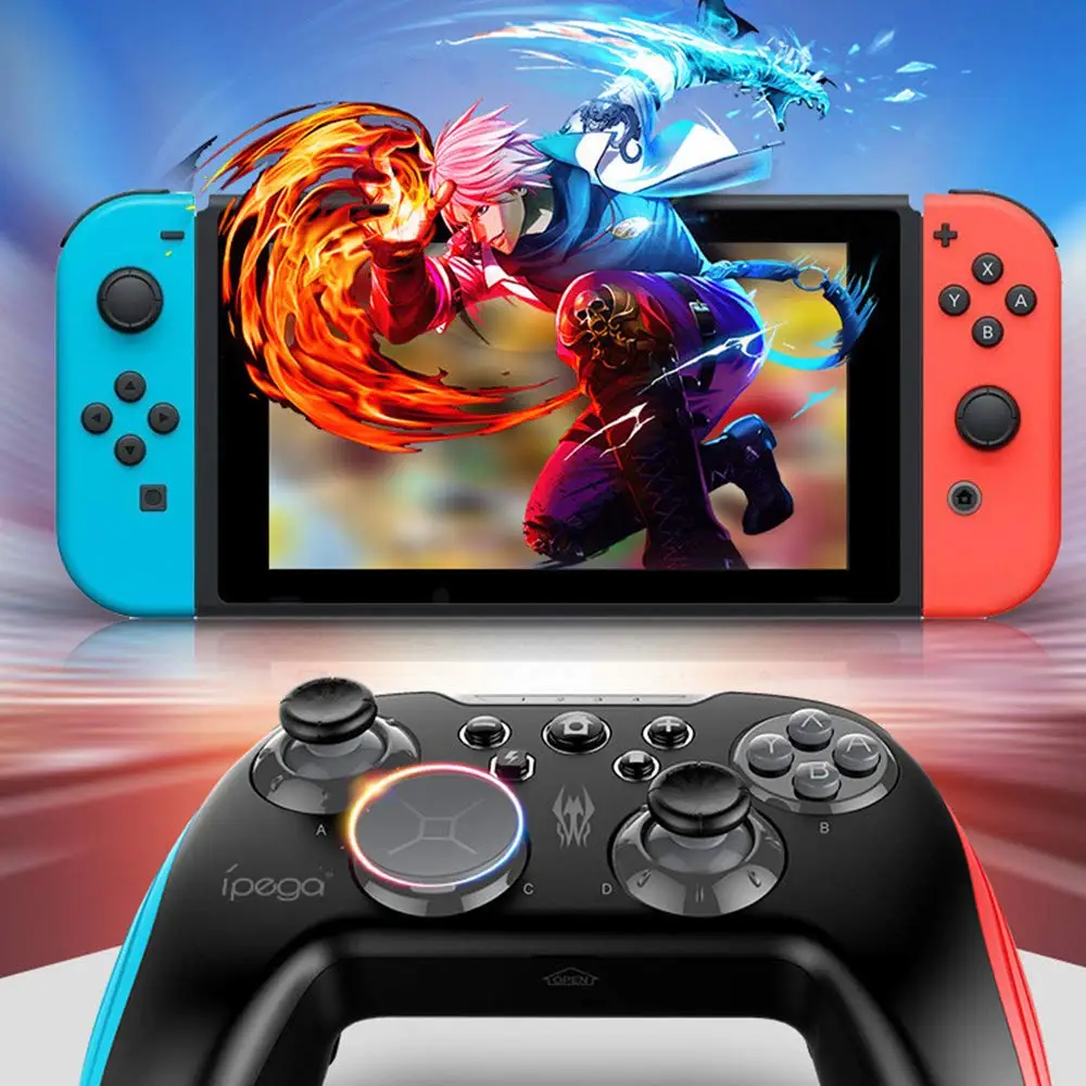 Консольный переключатель Nintendo Bluetooth беспроводной контроллер, джойстик, геймпад 3D сменный ключ подсветки TURBO для Android планшетных ПК
