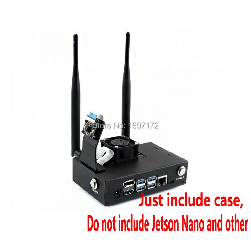 

jetson nano metal case for jetson nano developer kit, jetson-nano-case-(b)