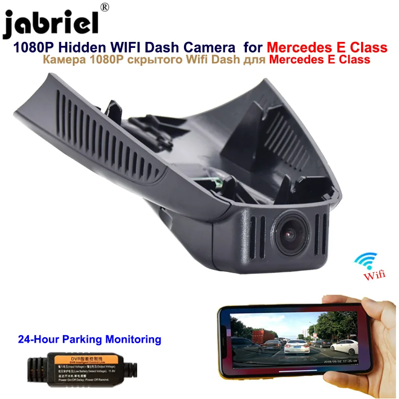 Jabriel для jeep Cherokee xj kl trailhawk Grand wk2 2014 2016 2017 2019 Скрытая wifi 1080P видеорегистратор