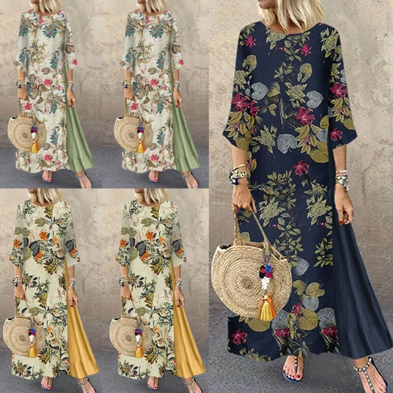 cotton maxi dress short sleeve