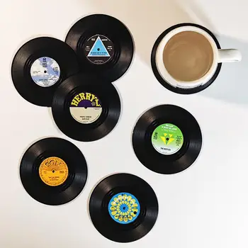 Retro Vinyl Record Coasters 3