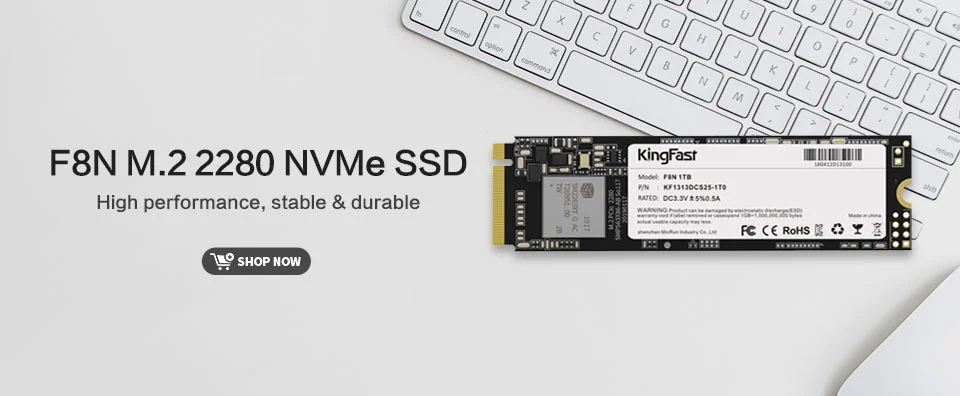 KingFast SSD M2 NVME 1TB 256GB 512GB 1 tb SSD 2TB M.2 NVMe PCIe SSD M2 2280 Internal Hard Drive 2tb Hard Disk for Laptop Desktop 2 tb internal ssd