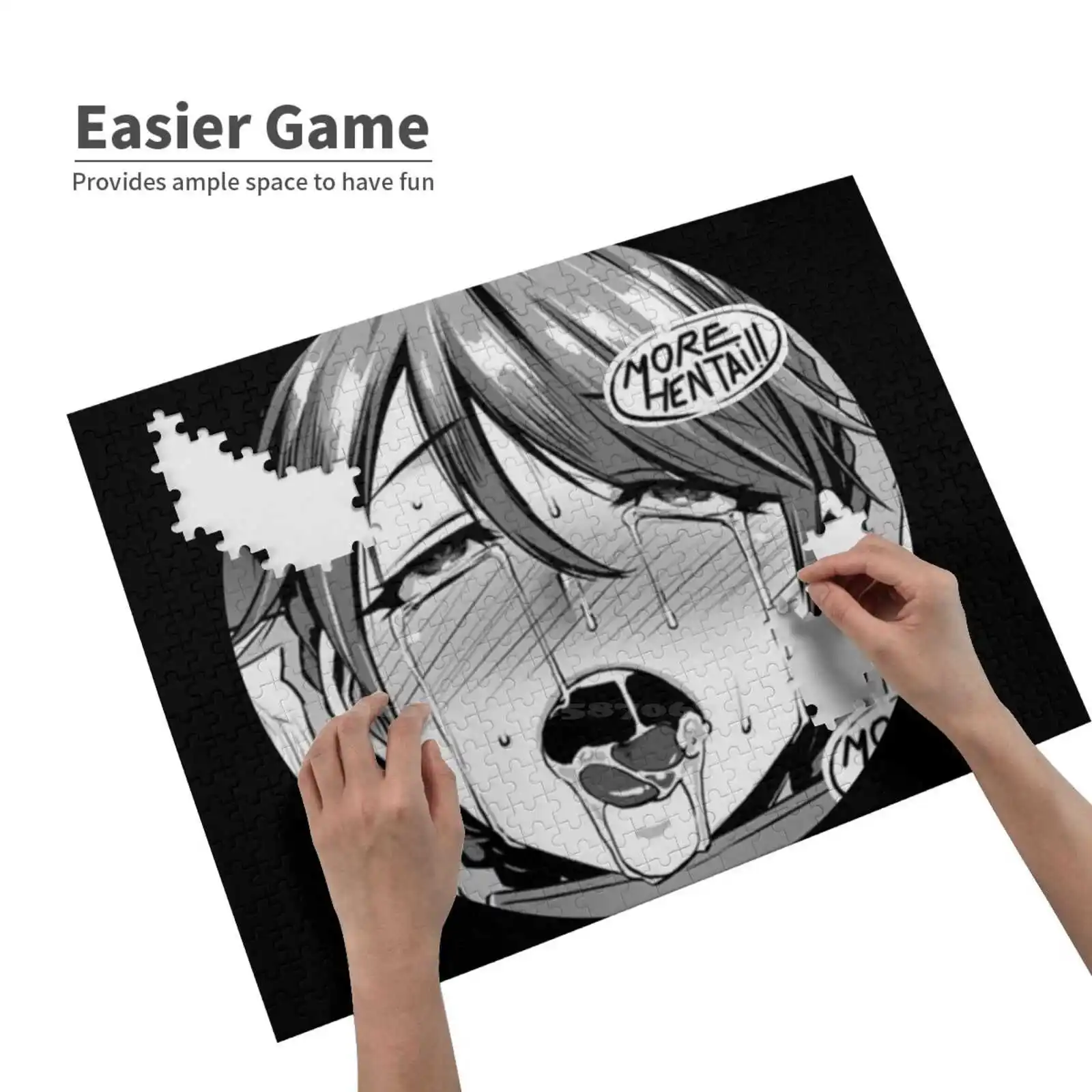 より変態 少女300 500 1000個のジグソーパズル大人子供ゲームおもちゃギフト変態アニメフリークおっぱいおっぱいフリークアニメアート Aliexpress おもちゃ ホビー