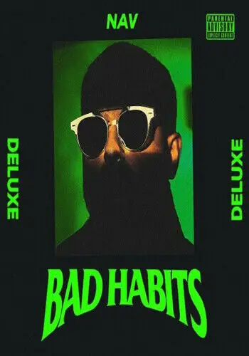 24x24 32x32 Poster NAV Bad Habits 2020 Music Rapper New Art Album Silk T135