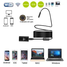 Инструмент для чистки ушей Бороскоп, эндоскоп, камера осмотр IP67 8LED мониторинг мобильных телефонов фото компьютеров в режиме реального времени видео портативный