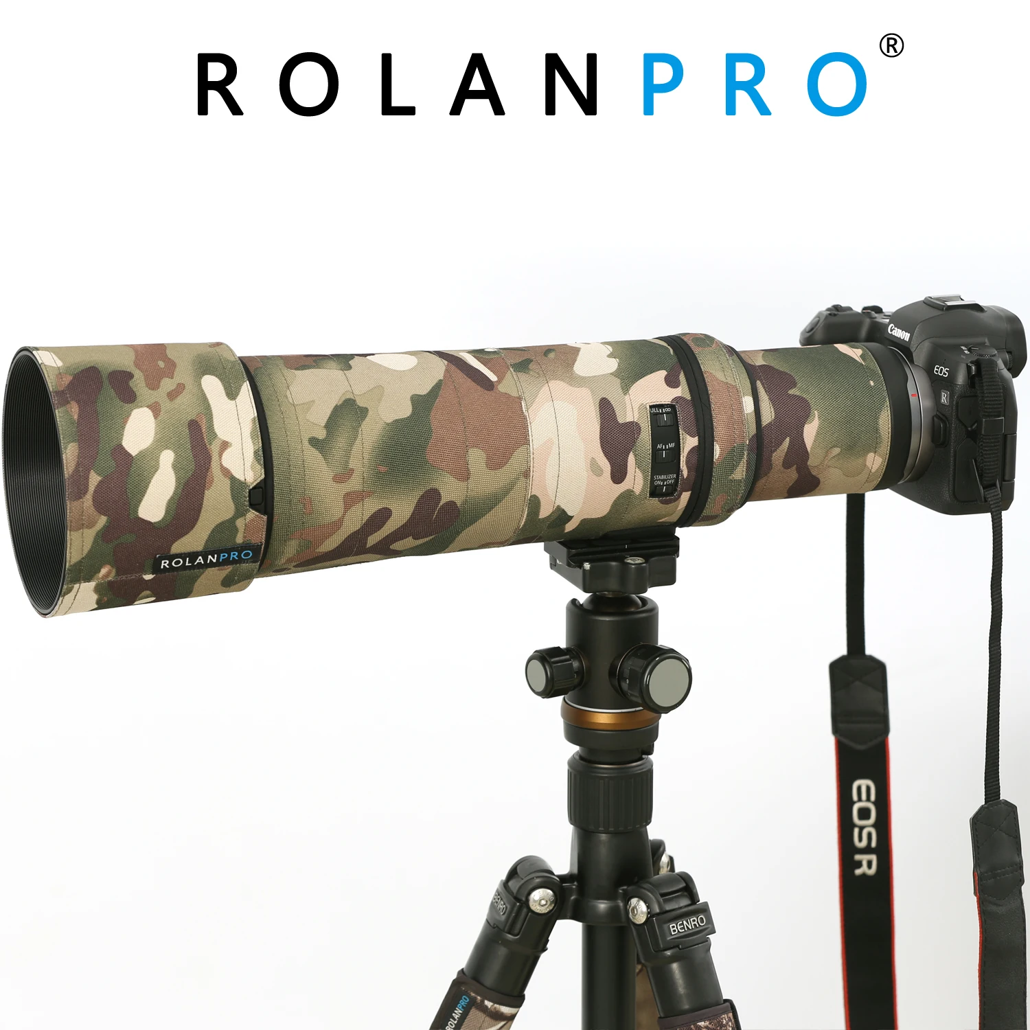 ROLANPRO Waterproof Lens Coat for Canon RF 800mm F11 IS STM Camouflage Cover Lens Sleeve Guns Case dslr Cameras canon rf 800