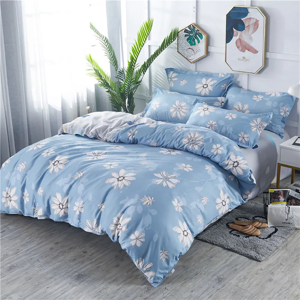 Thumbedding Floral Bedding Set King Size Soft Fresh Elegant