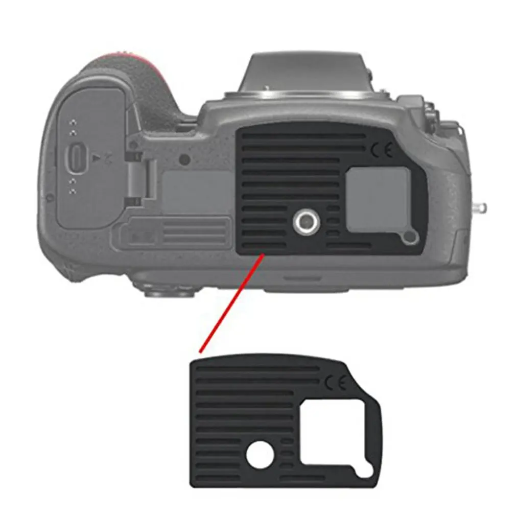 Для Nikon D800 D800E нижний орнамент задняя крышка резиновая DSLR камера запасной блок Ремонт Часть Замена