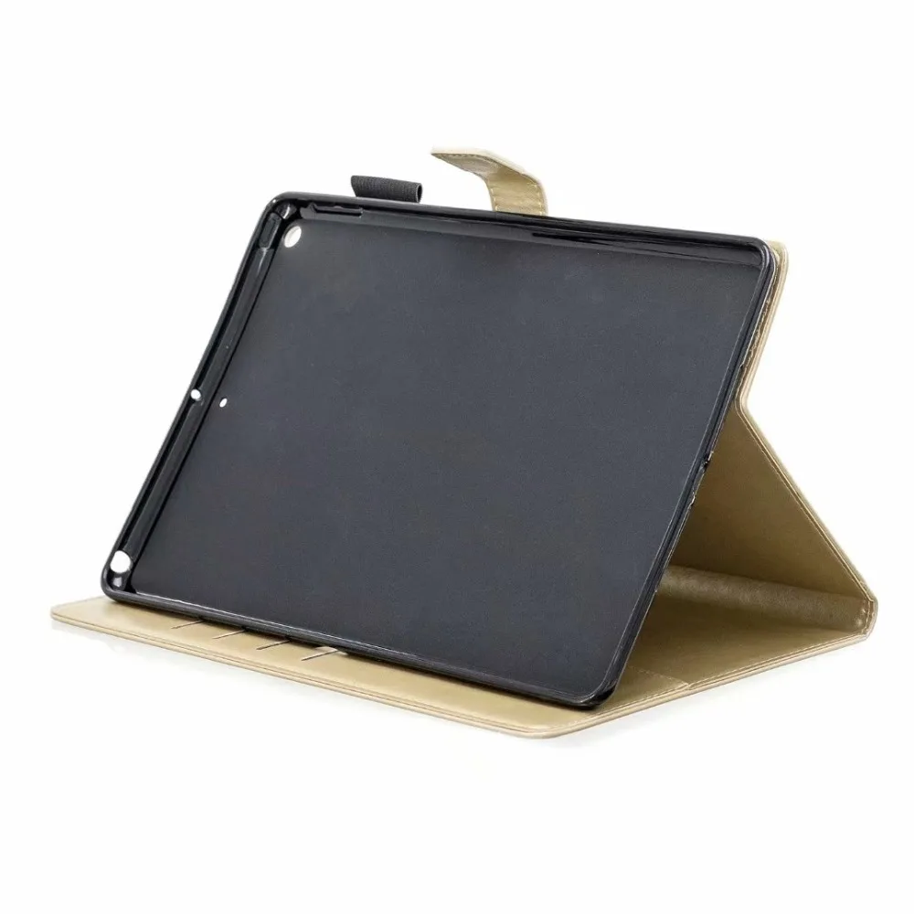 Магнитный чехол для Ipad 7,, 10,2 дюймов, чехол из искусственной кожи, ударопрочный, мультяшный, с подставкой, умный чехол для нового iPad 10,2, чехол+ ручка