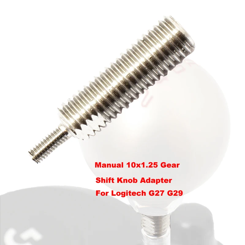 Adattatore cambio manuale m10x1, 25 per Logitech G29 G27 modifica accessori in lega di alluminio testata personalizzata