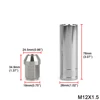 20PCS  Lug Nuts 304 Stainless Steel Orignal Colors m12*1.25 m12*1.5 m14*1.5 Wheel Nuts Hex19mm Length 35mm ► Photo 2/6