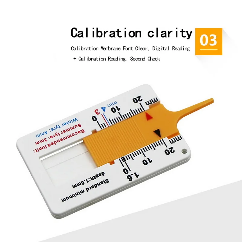 Автомобильный измеритель глубины протектора для шин, штангенциркуль для автомобиля, мотоцикла, прицепа, прицепа, инструмент для ремонта