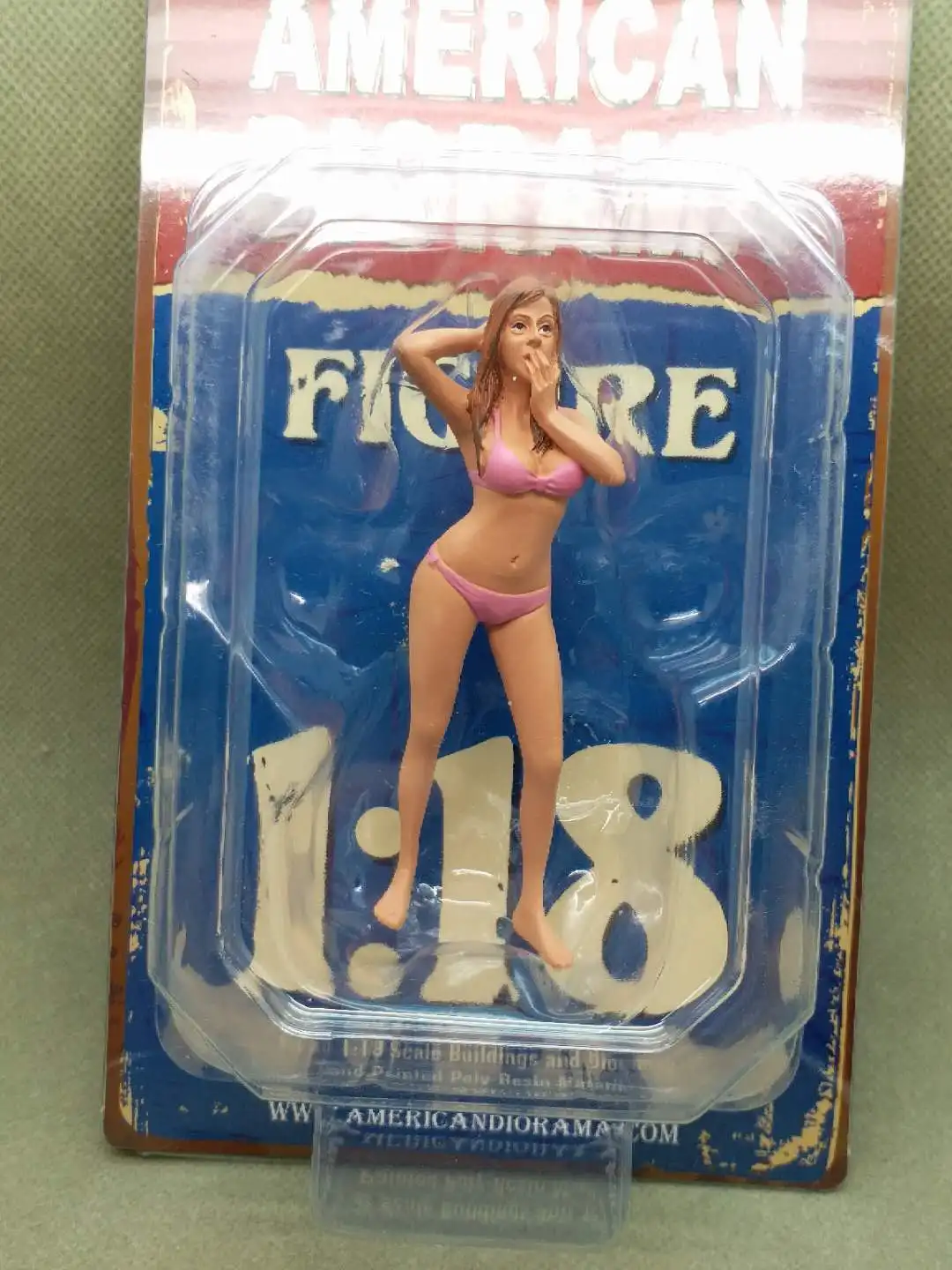 Американская экшн фигурка в масштабе 1:18 сочетающаяся бикини с изображением