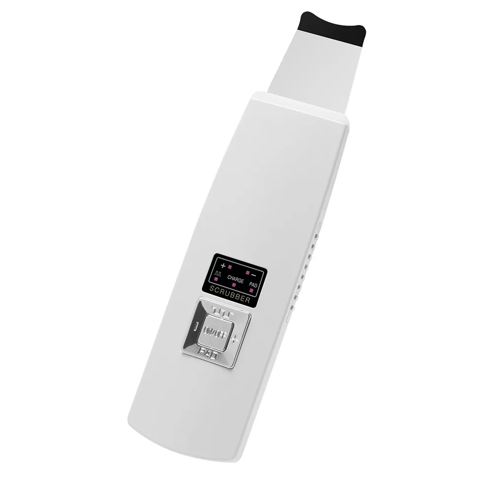 Ultrasonic Skin Scrubber Facial Deep Cleaning Machine Ultrasound Face Cleaner Blackhead Removal Ski