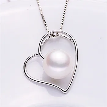 

Pendant Fitting Pearl Accessories 925 Silver Ring Jewelry DIY No Pearl no chain Free Shipping