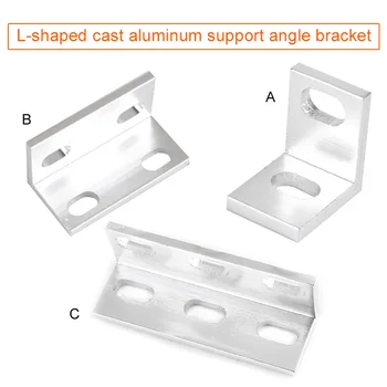 

Universal L Shape Bracket Aluminum for V-Slot T-Slot Extrusions LHB99