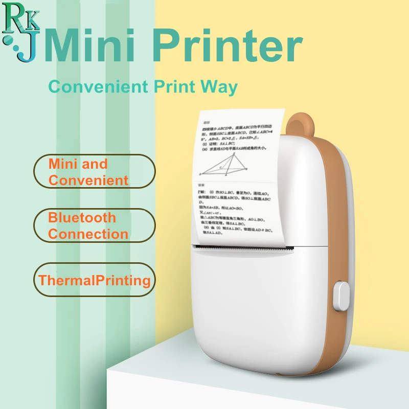 bluetooth black and white printer