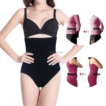 

High-waisted Abdomen Plastic Pants Seamless High-waisted Tights, Full-body Shape, Velcro, Panties Body Shapers Women