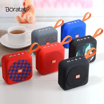 

Wireless Mini Bluetooth Speaker Portable Outdoor Speaker With TF Card Support Call Radio NFC