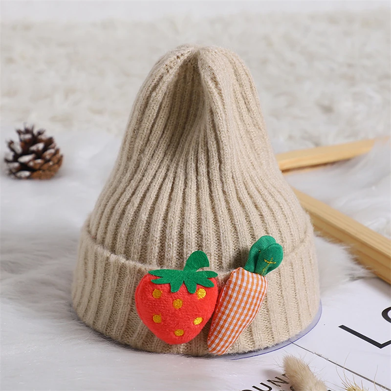 14 видов цветов Beanie hat Baby зимняя шапка для девочки шапка, шапки-бини вязаная шапочка для малыша шапка для мальчиков и девочек, Повседневное однотонные Цвет - Цвет: Хаки