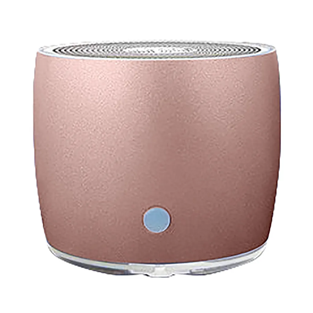 Розовый HIPERDEAL Stereo Bluetooth Speaker Support U Disk TF Cartoon with Mobile Music Mini Wireless Outdoor Portable Subwoofer - Цвет: Розовый