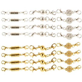 

24x Two End Lobster Clasp Copper Clasp For Jewelry Converter Clasps Clasp