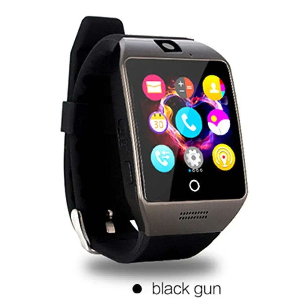 

Q18s Bluetooth Smart Watch Support GSM SIM Card Audio Camera Fitness Tracker Pedometer for Android iOS Mobile Phone
