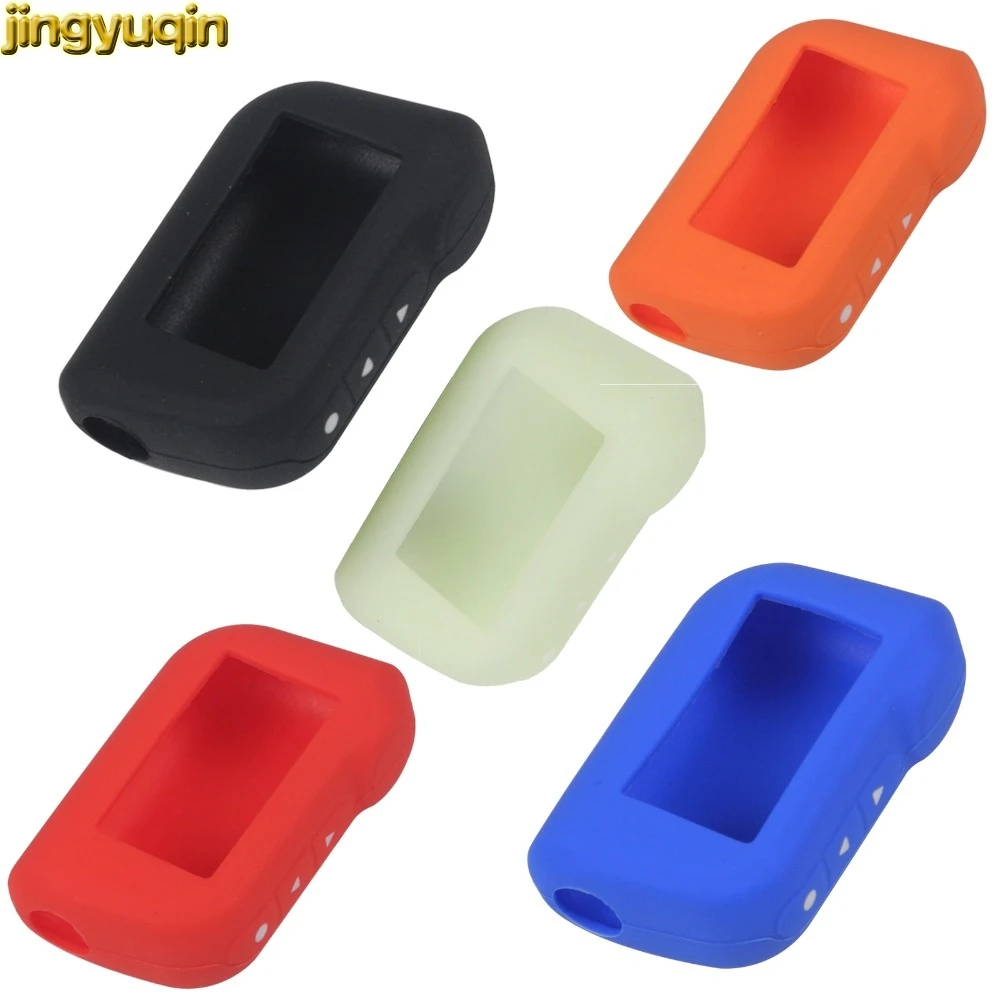 Jingyuqin 3 BTNS силиконовый чехол для ключей русской версии двухсторонняя