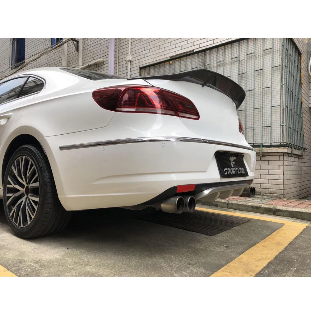 Спойлер на заднюю крышу из углеродного волокна для Volkswagen VW для jetta, Passat Sandard 2009