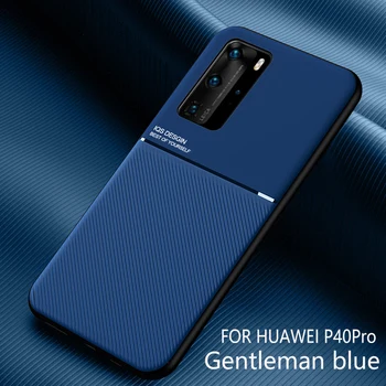 Перейти на Алиэкспресс и купить Кожаный матовый чехол с текстурой для Huawei P40 Pro P30 P20 Honor V30 Nova 6 SE 5i 5 5T Mate 20 30 Lite Y9 Prime P Smart Z Plus