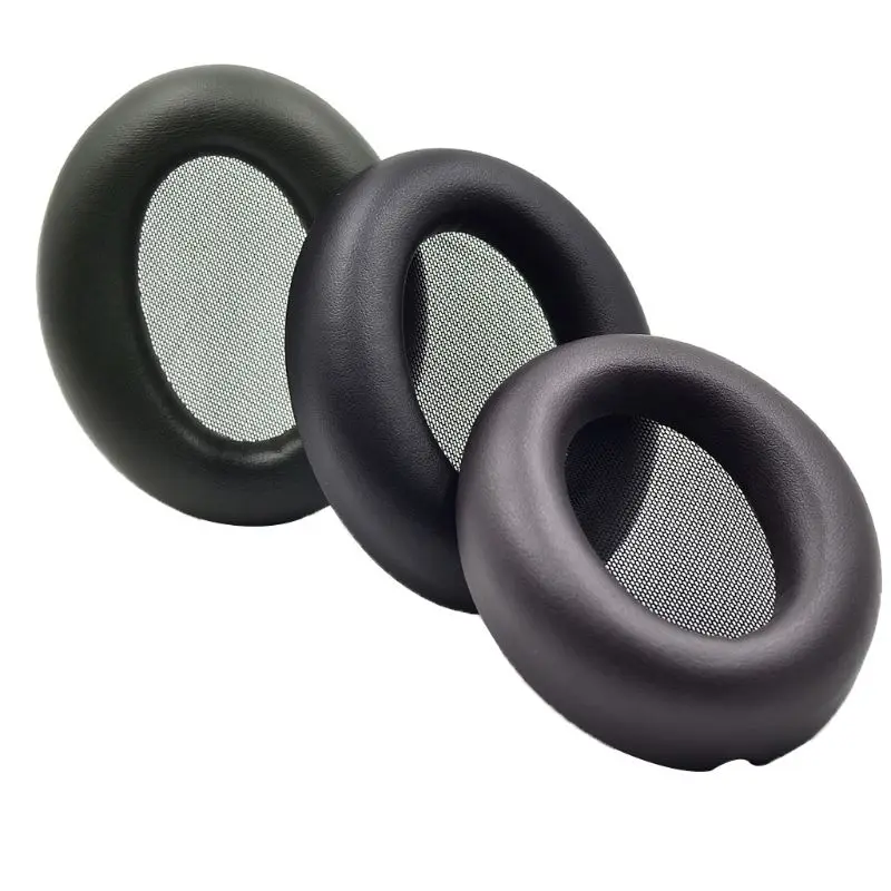 

2 Pcs Replacement Ear Pads Cushion Earmuffs Earpads for RP-HD600N HD605NE HD610N HD805N HD500N Headphone Protein Leather