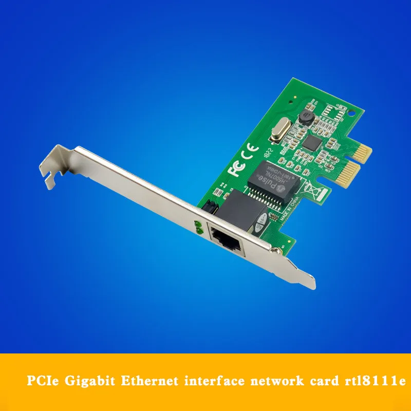 

PCI-E Gigabit Ethernet interface network card desktop 1000m PCIe network card RTL 8111e