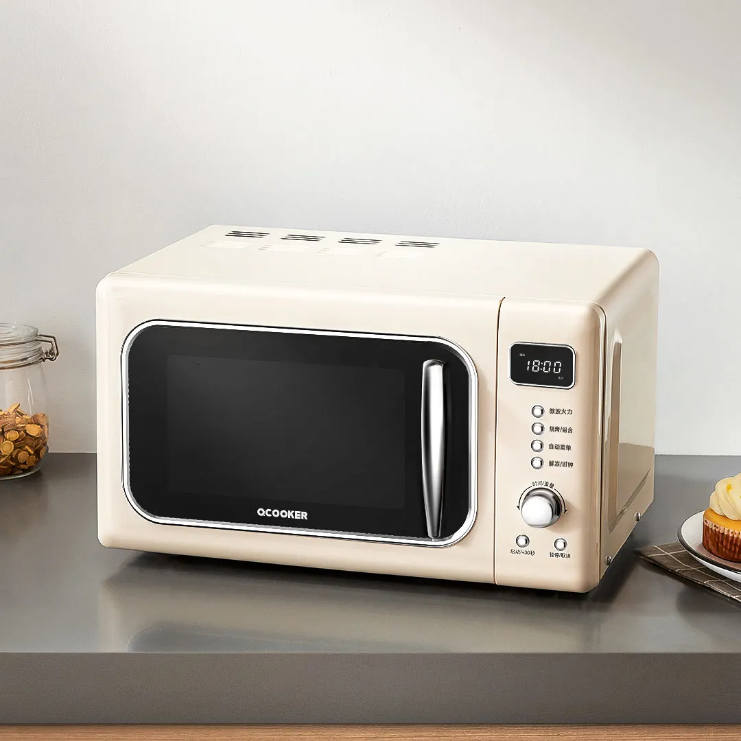 

YOUPIN OCOOKER CR-WB01S 700W/20L Barbecue Microwave Oven Microwave Grilling Function Radiation Protection Microwave Oven