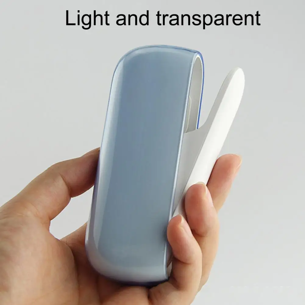 

Защитный силиконовый чехол, мягкий ударопрочный ТПУ прозрачный чехол для электронной сигареты, для IQOS 3,0/3-DUO, защитный чехол